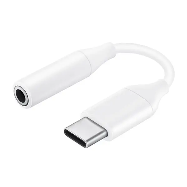کابل تبدیل USB-C به جک 3.5 میلیمتری سامسونگ مدل EE-UC10JUWEGUS Samsung EE-UC10JUWEGUS USB-C To 3.5mm Cable 0.19m