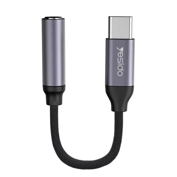 مبدل USB-C به جک 3.5 میلی متری یسیدو مدل YAU-19 -