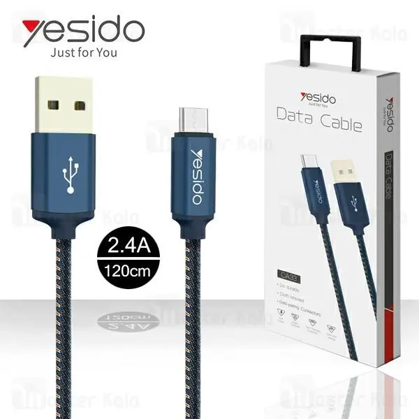 کابل تبدیل USB به لایتنینگ یسیدو مدل CA-33 طول 1.2 متر - - 3
