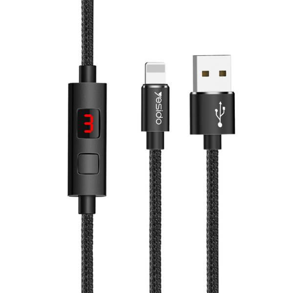 کابل تبدیل USB به لایتنینگ یسیدو مدل CA46 طول 1.2 متر -