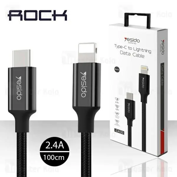 کابل USB-C به لایتنینگ یسیدو مدل CA30 طول 1 متر - 4