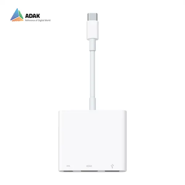 مبدل اپل USB-C Digital AV Multiport Adapter-MUF82