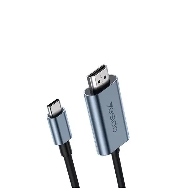 کابل تبدیل USB-C به HDMI یسیدو مدل HM10 طول 2 متر -