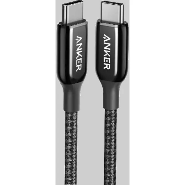 کابل تبدیل USB-C به USB-C انکر 60W مدل PowerLine plus III A8863 طول 1.8 متر