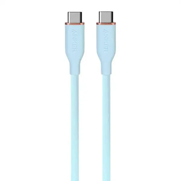 کابل ۹۰ سانتی متری USB-C به USB-C انکر مدل Anker Powerline A8552