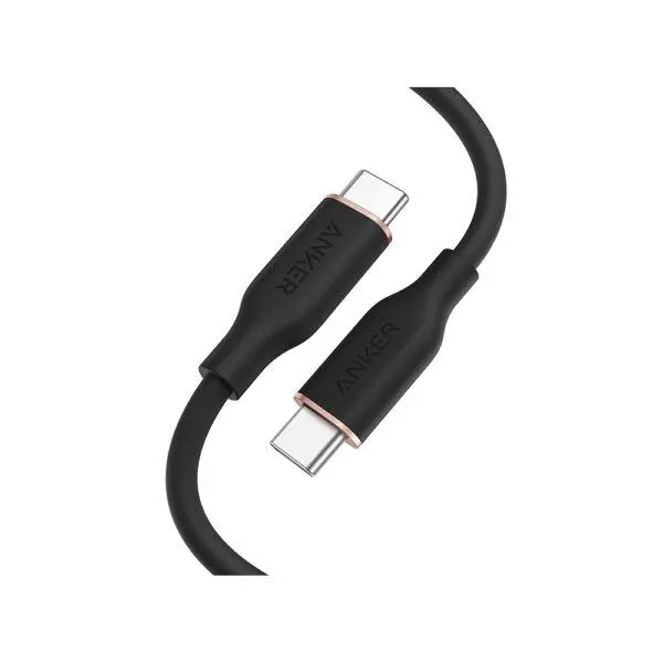 کابل ۹۰ سانتی متری USB-C به USB-C انکر مدل Anker Powerline A8552