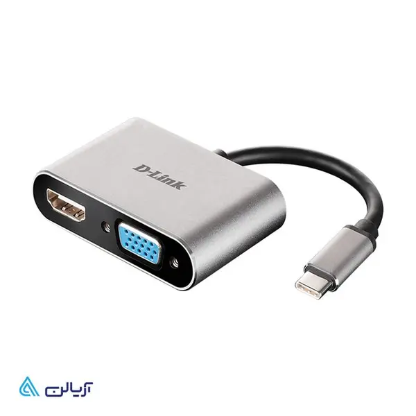 مبدل USB-C به VGA/HDMI مدل DUB-V210 برند D-Link مبدل USB-C به VGA/HDMI مدل DUB-V210 برند D-Link - 2