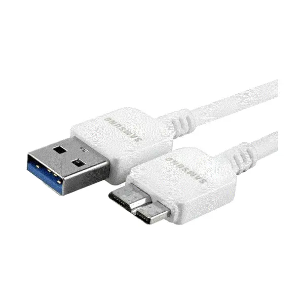کابل USB مناسب برای گوشی موبایل سامسونگ Galaxy Note 3 به طول 100 سانتی متر USB Data Cable For Samsung Galaxy Note 3 100cm - 2