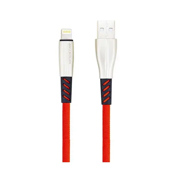 کابل تبدیل USB به لایتنینگ کینگ استار مدل k38 i  Kingstar K38i Apple Cable 1M