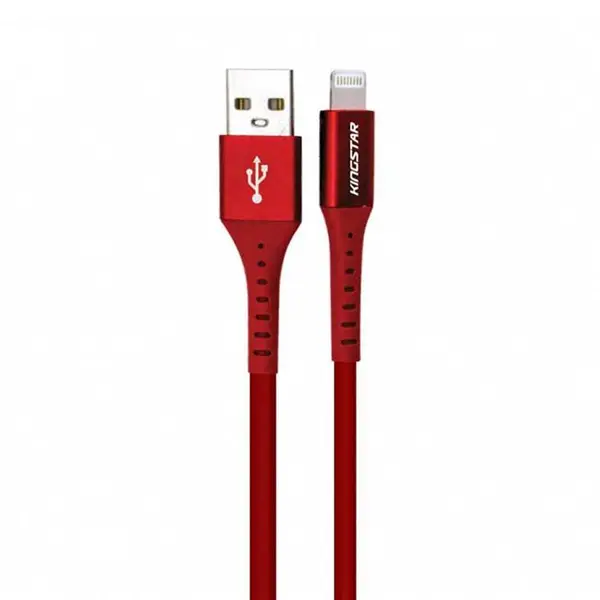 کابل تبدیل USB به لایتنینگ کینگ استار مدل k63i طول 0.25 متر kingstar k63i - 4
