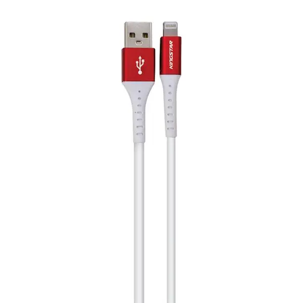 کابل تبدیل USB به لایتنینگ کینگ استار مدل k65i طول 1.2 متر kingstar k65i