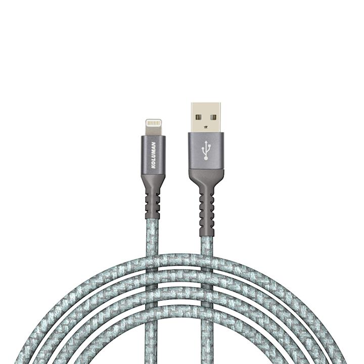 کابل تبدیل USB به لایتنینگ کلومن مدل KD-M43 طول 1 متر -