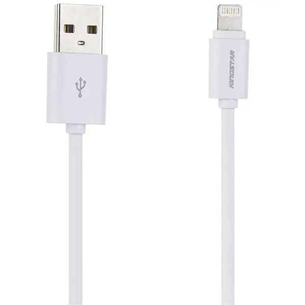 کابل تبدیل USB به لایتنینگ کنیگ استار مدل KS03i طول 1 متر Kingstar KS03i USB To Lightning Cable 1m - 5