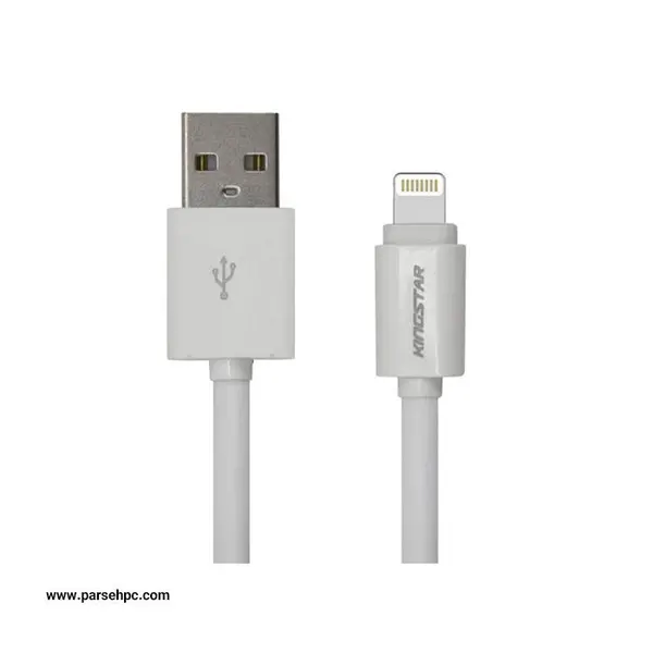 کابل تبدیل USB به لایتنینگ کینگ استار مدل KS20 i طول 0.2 متر