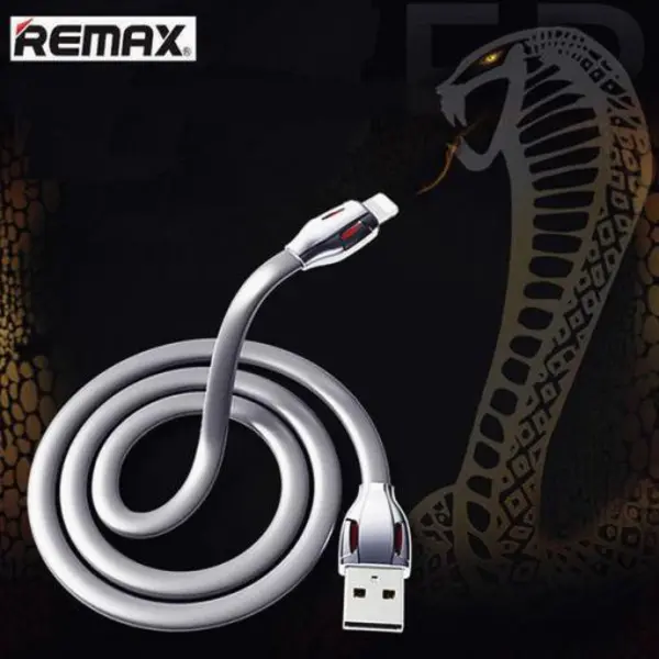 کابل تبدیل USB به لایتنینگ ریمکس مدل Laser rc-035m به طول 1 متر Remax Laser rc-035m USB To Lightning Cable 1m - 3