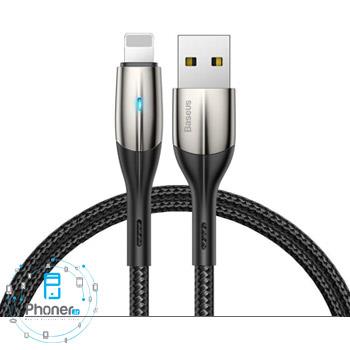 کابل USB به Lightning مدل CALSP-C01 Horizontal Data Cable با طول 2m برند Baseus Cable lightning Horizental Data