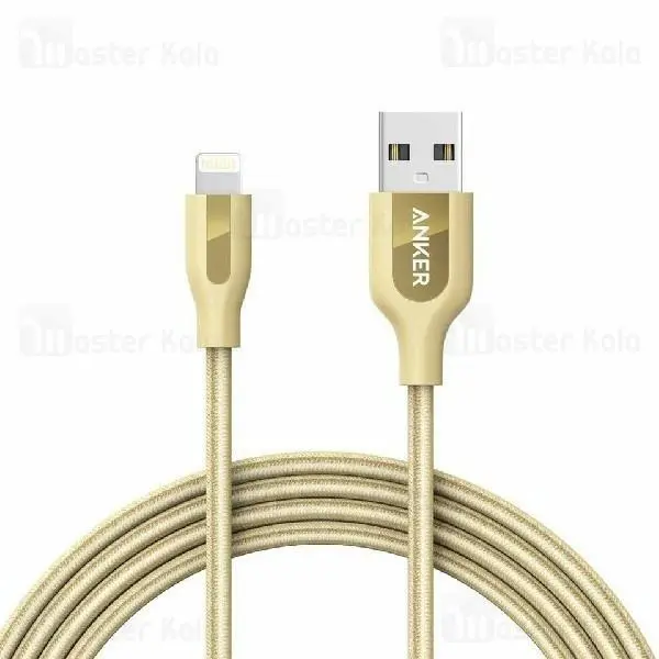 کابل USB به Lightning مدل A8122 PowerLine Plus به طول 1.8m برند Anker Anker A8122 PowerLine Plus USB To Lightning Cable 1.8m - 3