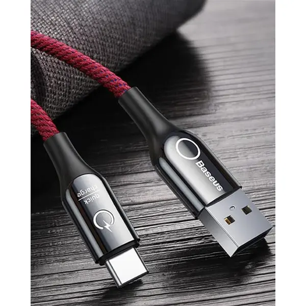 کابل USB به Lightning مدل CALCD-01 C-Shaped Light Cable برند Baseus - 3