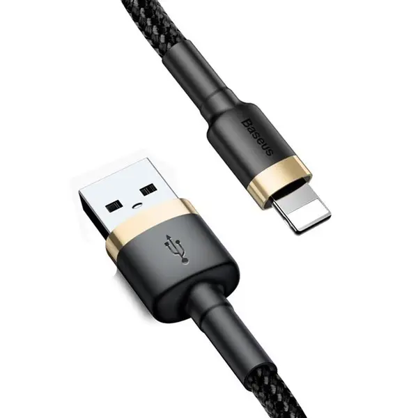 کابل USB به Lightning مدل CALKLF-CG1 Kevlar Cable برند Baseus - 3