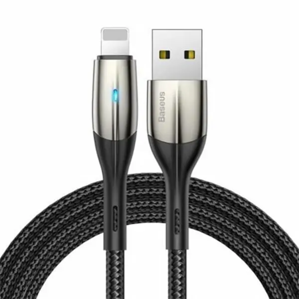 کابل USB به Lightning مدل CALSP-C01 Horizontal Data Cable با طول 2m برند Baseus Cable lightning Horizental Data - 3