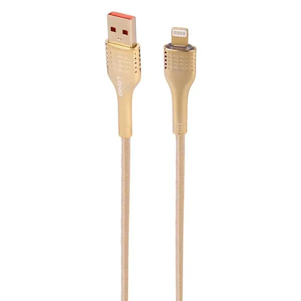 کابل تبدیل USB به لایتنینگ الدینیو مدل LS651 طول 1 متر