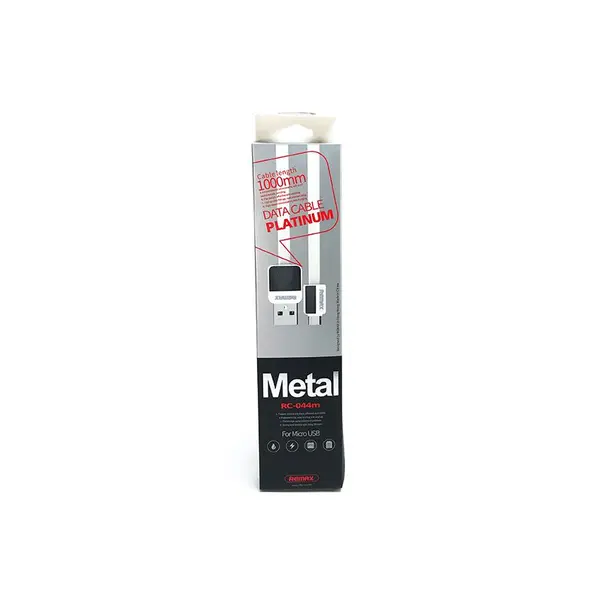 کابل تبدیل USB به microUSB ریمکس مدل RC-044M به طول 1 متر Remax RC-044M USB to MicroUSB Data Cable 1m - 2