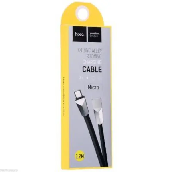 کابل تبدیل USB به microUSB و لایتنینگ هوکو مدل X4 طول 1 متر Hoco X4 USB To microUSB And Lightning Cable 1m - 3