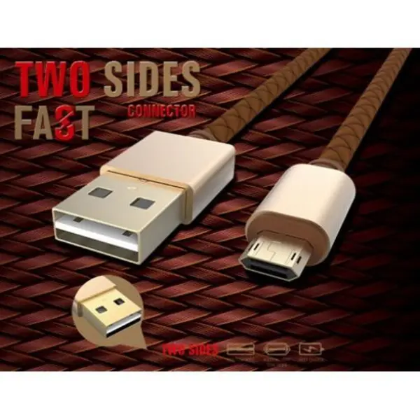 کابل تبدیل USB به microUSB الدینیو مدل LS25 طول 1.2 متر LDNIO LS25 USB To microUSB Cable 1.2m - 2