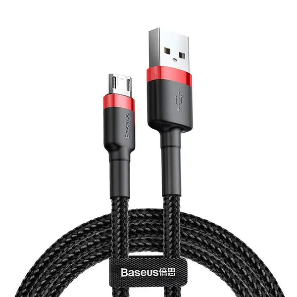 کابل تبدیل USB به microUSB باسئوس مدل Cafule طول 1 متر - 5