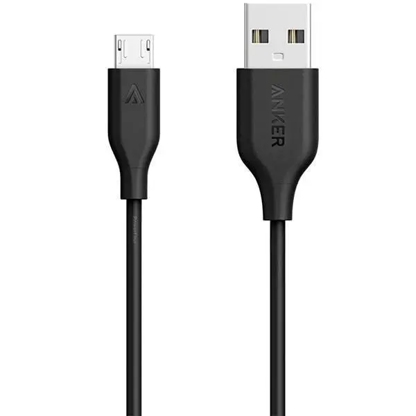 کابل تبدیل USB به microUSB انکر مدل A8132 PowerLine به طول 0.9 متر Anker A8132 PowerLine USB To microUSB Cable 0.9m