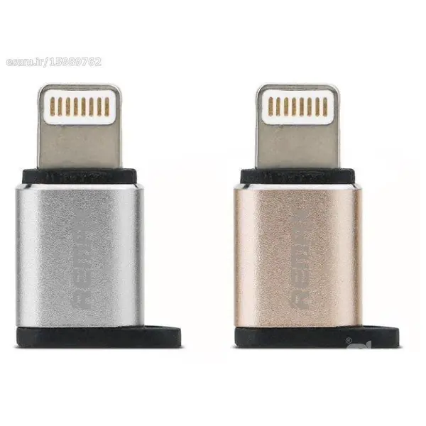 کابل تبدیل USB به microUSB و لایتنینگ ریمکس مدل Aurora به طول 100 سانتی متر Remax DSPT D14 2 In 1 Micro USB to USB Cable For Android And iPhone