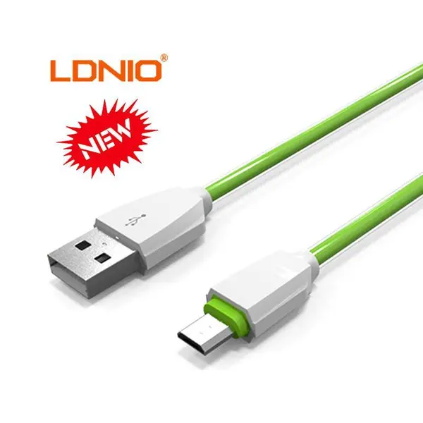 کابل تبدیل USB به microUSB الدینیو مدل LS07 به طول 1 متر LDNIO LS07 USB To microUSB Cable 1m