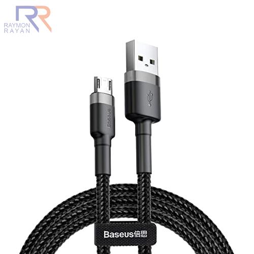 کابل تبدیل USB به microUSB باسئوس مدل CAMKLF-CG1 طول 2 متر -