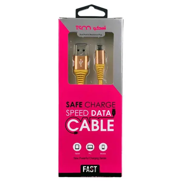 کابل تبدیل USB به microUSB تسکو مدل TC 50 طول 0.9 متر TSCO TC 50 USB To microUSB Cable 0.9m - 3