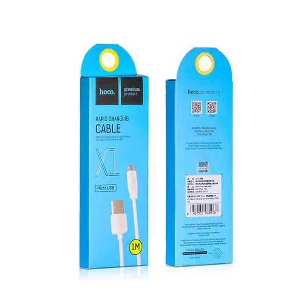 کابل تبدیل USB به microUSB هوکو مدل X1 Rapid به طول 1 متر Hoco X1 Rapid USB To microUSB Cable 1m - 3