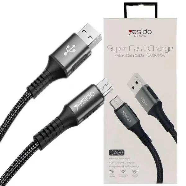 کابل تبدیل USB به microUSB یسیدو مدل Ca36 طول 1.2 متر - 4