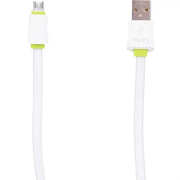 کابل تخت تبدیل USB به microUSB تسکو مدل TC 50 به طول 1 متر TSCO TC 50 Flat USB To microUSB Cable 1m - 4