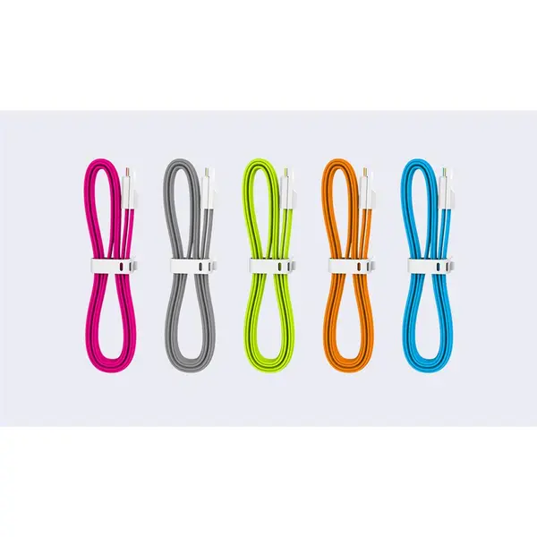 کابل تبدیل USB به microUSB شیائومی مدل Mi Colorful به طول 1.2متر Xiaomi Mi Colorful Micro USB Data Charging Cable 1.2m - 3