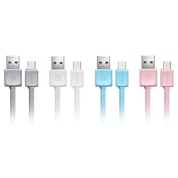کابل تبدیل USB به microUSB ریمکس مدل RC-008m طول 1 متر Remax RC-008m USB To microUSB Cable 1m - 2