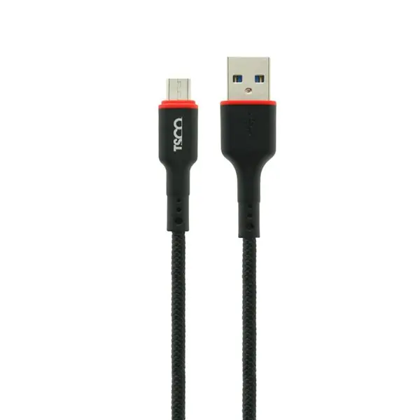 کابل تبدیل USB به Micro-USB تسکو مدل TC A105 Tsco TC A105 1m MicroUSB Cable