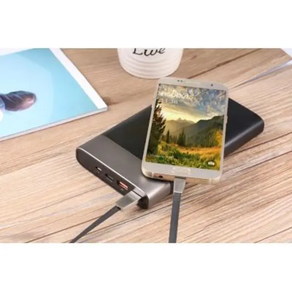 کابل تبدیل USB به microUSB و لایتنینگ هوکو مدل X4 طول 1 متر Hoco X4 USB To microUSB And Lightning Cable 1m - 4