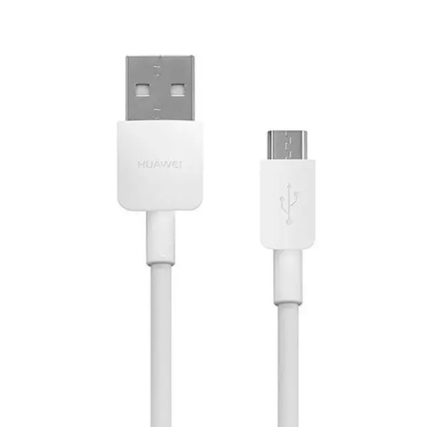 کابل تبدیل USB به microUSB هوآوی به طول 1 متر - [ سفید ] --