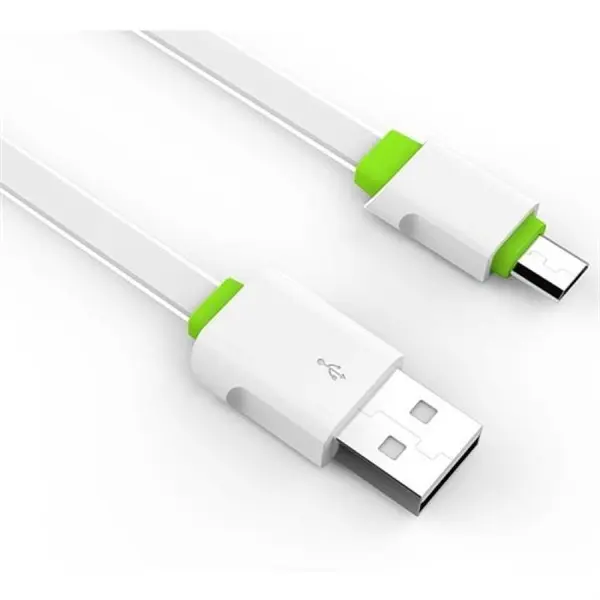 کابل تبدیل USB به microUSB الدینیو مدل LS02 به طول 2 متر LDNIO LS02 USB To microUSB Cable 2m