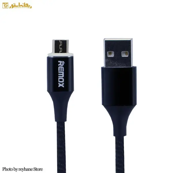 کابل تبدیل مغناطیسی USB به MicroUSB ریمکس مدل RC-200 طول 1 متر - - 2