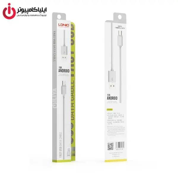 کابل تبدیل USB به microUSB انکر مدل SY-03 به طول 1 متر LDNIO SY-03 USB To microUSB Cable 1m