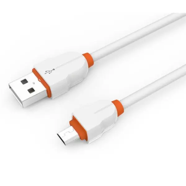 کابل تبدیل USB به microUSB الدینیو مدل LS02 به طول 2 متر LDNIO LS02 USB To microUSB Cable 2m