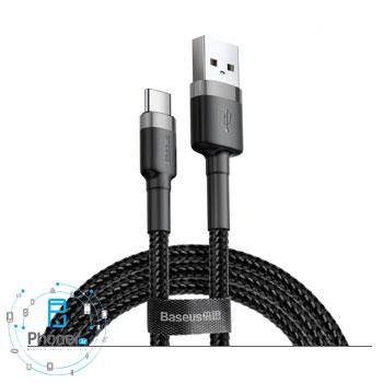 کابل تبدیل USB به microUSB باسئوس مدل Cafule طول 1 متر