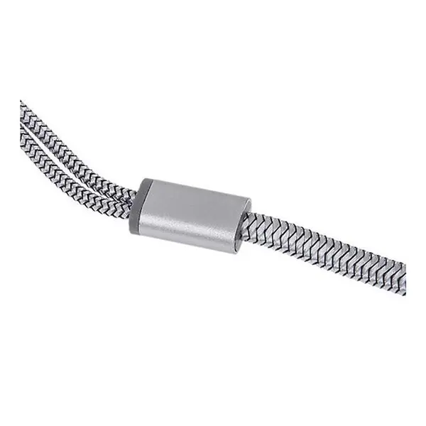 کابل تبدیل USB به microUSB/لایتنینگ الدینیو مدل LC87 طول 1 متر -