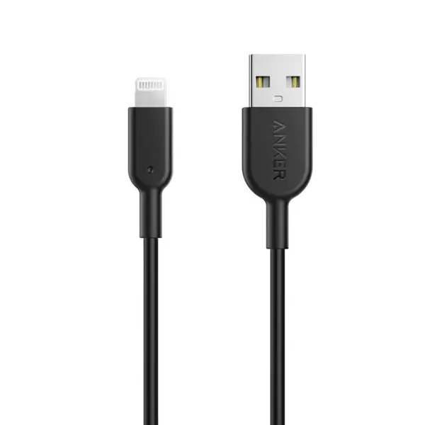 کابل تبدیل USB به لایتنینگ انکر مدل PowerLine II طول 0.9 متر Anker PowerLine II USB to Lightning Cable 0.9m