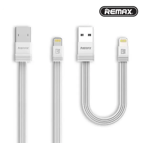 کابل تبدیل USB به لایتنینگ ریمکس مدل RC-062i به طول 1 متر به همراه کابل 16 سانتی متری کابل تبدیل USB به لایتنینگ ریمکس مدل RC-062i به طول 1 متر به همراه کابل 16 سانتی متری